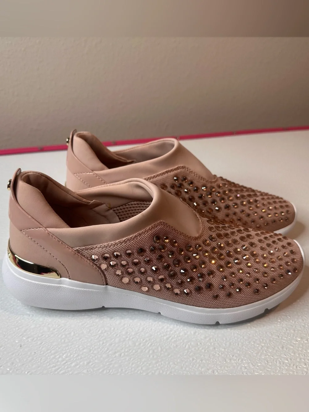 NWOT. MICHAEL KORS | Slip On Rhinestone Fashion Sneaker